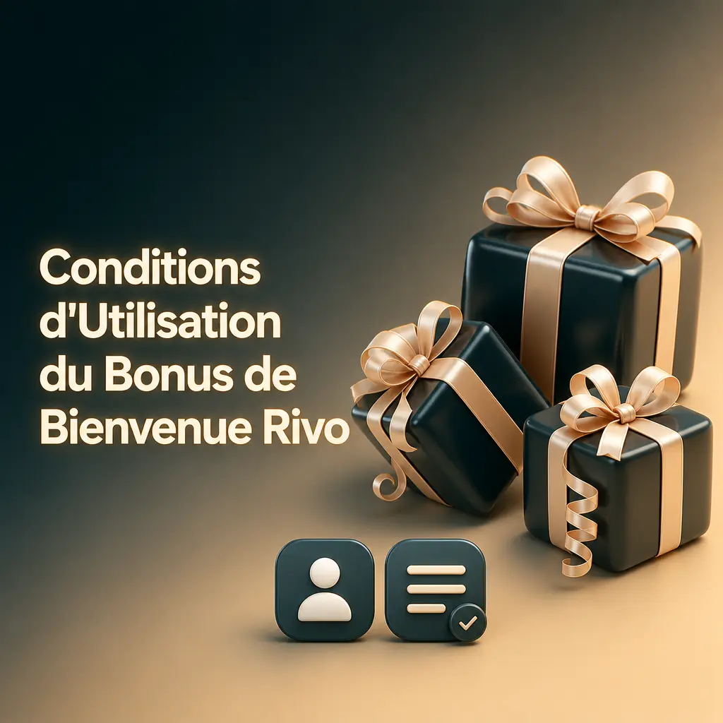 Conditions d'utilisation du bonus de bienvenue Rivo : mise requise, dépôt minimum et règles KYC à respecter