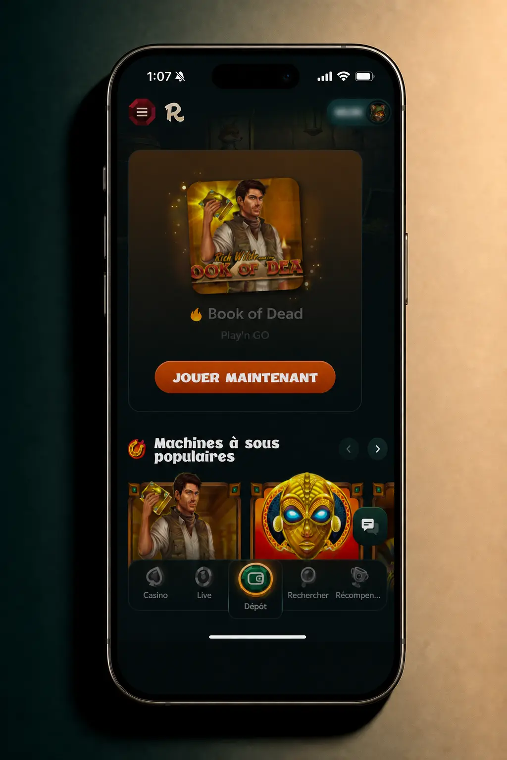 Déposer de l'argent en toute simplicité via l'application mobile Rivo en France, avec Visa, Mastercard, Ethereum ou USDT
