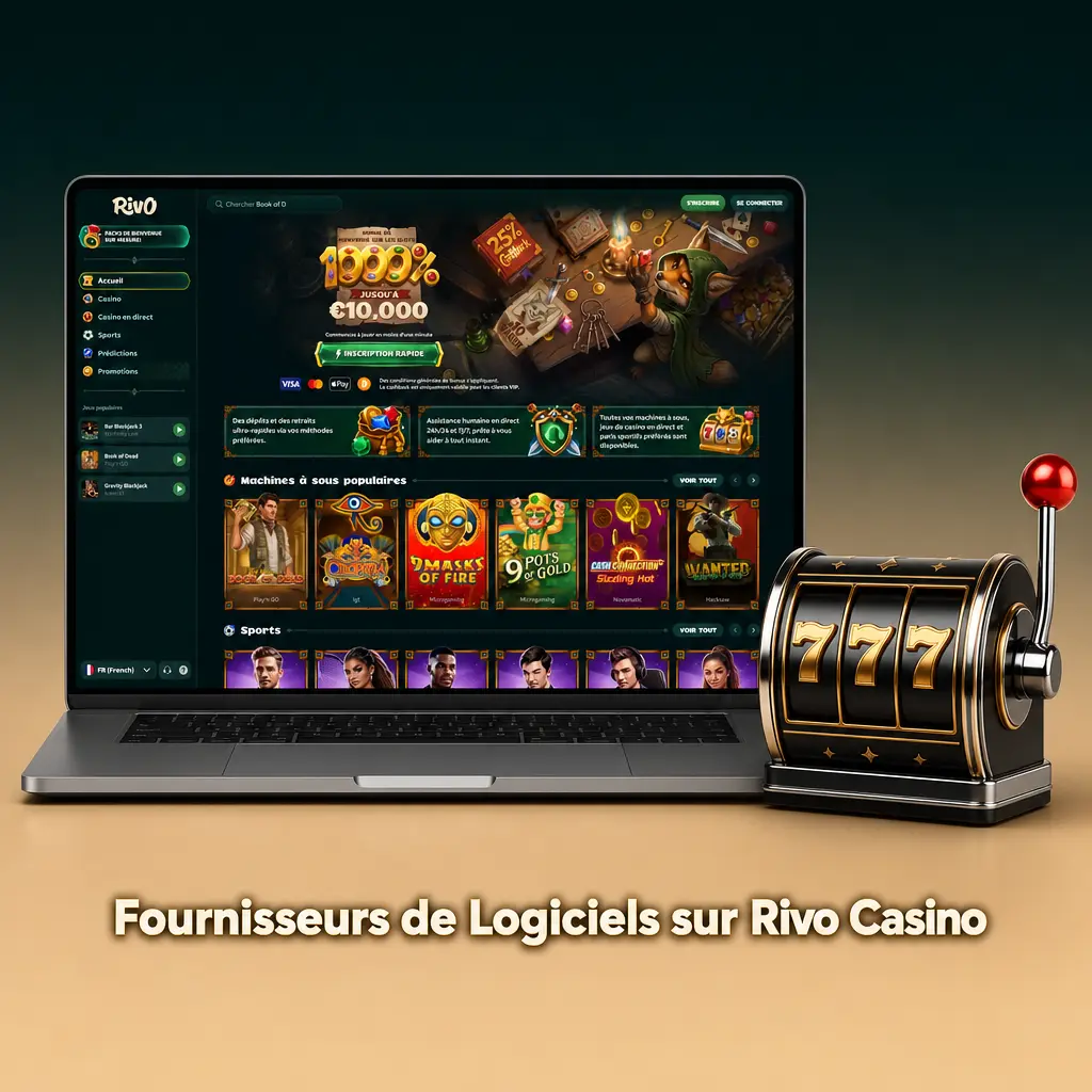 Fournisseurs de logiciels audités sur Rivo Casino : Pragmatic Play, NetEnt, Spinomenal, Play'n GO et Evolution Gaming.